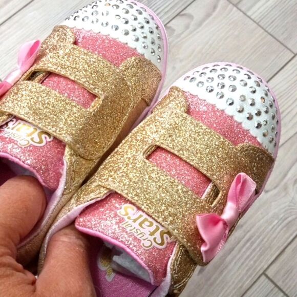 (S-3509)  S Sport by Skechers   Julienna Light-Up Sneakers Sz 7 - Picture 3 of 9